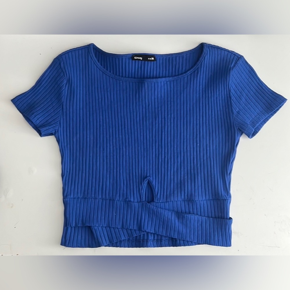 Blue Sinsay CropTop